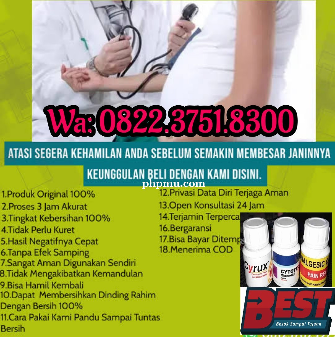 Jual Obat Aborsi Gorontalo { WA:0822-3751-8300 } Klinik Aborsi Cytotec Asli Di Gorontalo 