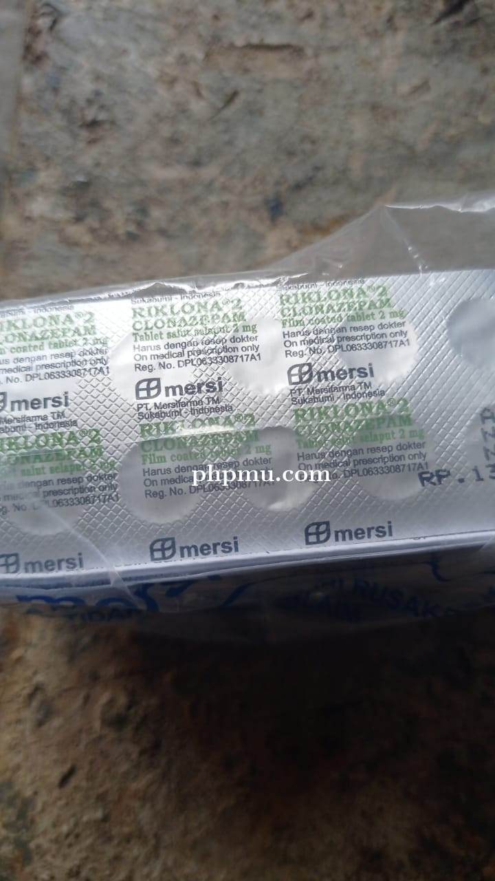 JUAL OBAT PENENANG RIKLONA 2Mg Ori, Wa 082322922511